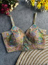 Rk Blouse Heavy Italian Silk With Heavy Embroidery Sequence Work Blouse Bulk Orders In India